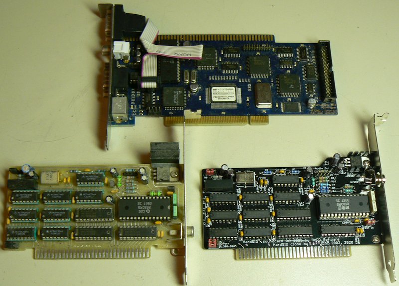 Hardsid ISA
      and Catweasel MK3 PCI / Zorro flipper interface