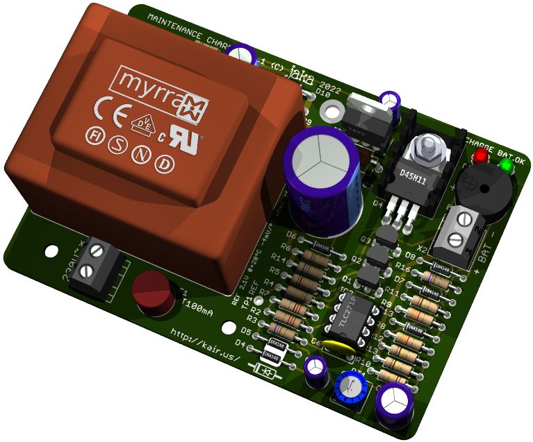 Lead acid battery maintenance
        charger