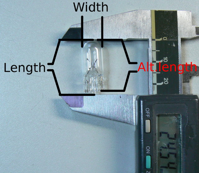 T10 bulb dimensions T10 bulb dimensions