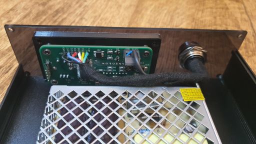Inside view of Weller DIY
soldering station