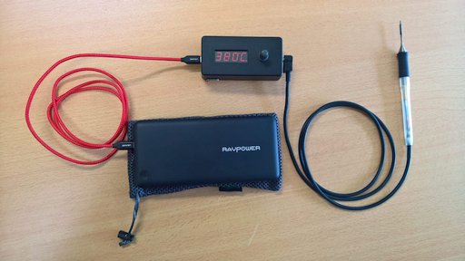Portable battery powered Weller soldering station Portable battery powered Weller soldering station
